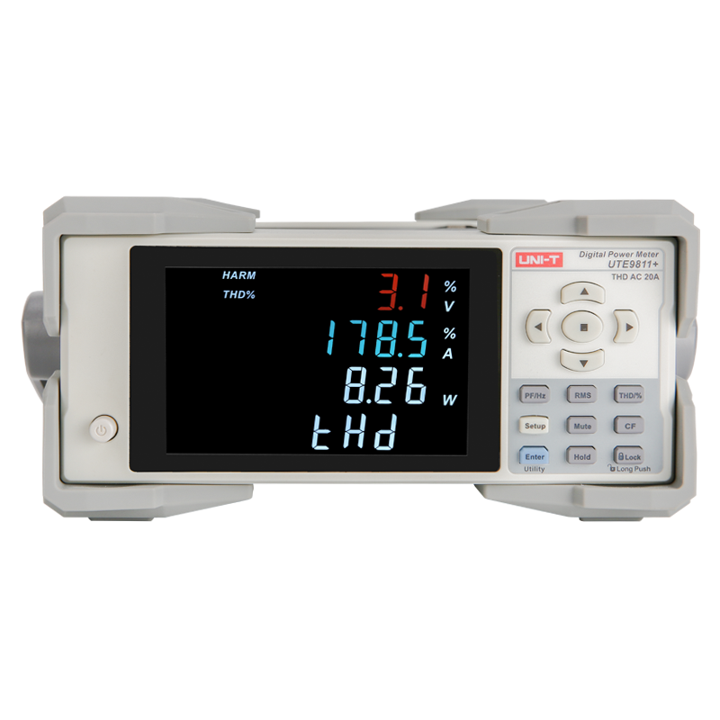 UNI-T UTE9800+ Series: Compact Single-Phase Power Meters for Production Testing and Power Measurement