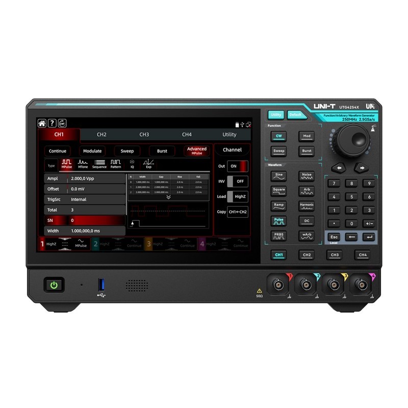 UNI-T UTG4000X Series: The Performance-Series Arbitrary Waveform Generators You Need